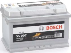 купить Автомобильный аккумулятор Bosch S5 12V 74Ah 750EN 278x175x175 -/+ (0092S50070) в Кишинёве 