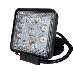 купить Автомобильная лампа miscellaneous G17-305DRL, противотуманки, 9LED квадрат тонкий корпус, 2шт, 27WAT в Кишинёве 