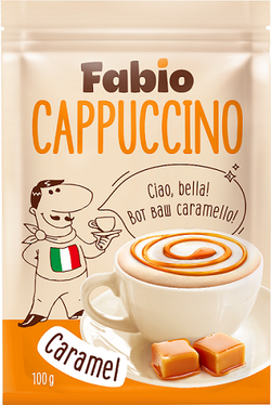 Cappuccino Fabio Caramel 100gr