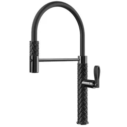 cumpără Bateria bucătărie Gessi 60922-439 Nero/Black Metal PVD în Chișinău 