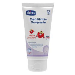 Зубная паста Chicco со вкусом клубники (12+ мес) 50 мл