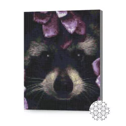 купить Картина по номерам Art Gallery XQB74642 Mozaic cu diamante 30x40cm Raton в Кишинёве 