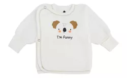 купить Детская одежда Minikin 242810162 Happy Baby Распашонка молочный 1-3мес (62см) в Кишинёве 