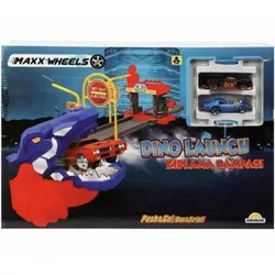 купить Машина Noriel S00003361 Maxx Wheels, statie de lansare dragon cu 2 masinute в Кишинёве 