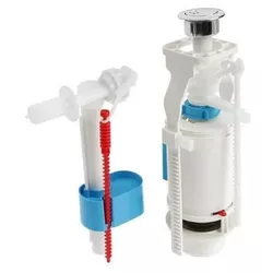 купить Бачок для унитаза Aniplast WC3050MEU Mecanism de alimentare WC, 1/2" buton dublu, crom, econom в Кишинёве 