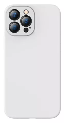 купить Чехол для смартфона Baseus Liquid Silica Gel Protective iPhone 13 Pro, White в Кишинёве 