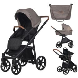 купить Детская коляска Riko Carucior 2in1 Basic Idol 03 Cappucino в Кишинёве 