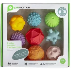купить Игрушка для купания Premaman PJQMVC-CCC-UNQ Set de jucarii senzoriale texturate, 8buc в Кишинёве 