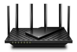 Wi-Fi AX Dual Band TP-LINK Router "Archer AX73", 5400Mbps, OFDMA, MU-MIMO, Gbit Ports, USB3.0, Avira