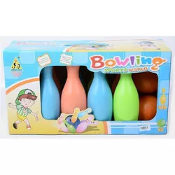 cumpără Complex de joacă pentru copii miscellaneous 10263 Bowling (popice) 10+2 mingi MARE in cutie 728670 în Chișinău 