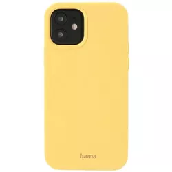 купить Чехол для смартфона Hama 196794 MagCase Finest Feel PRO Cover for Apple iPhone 12/12 Pro, yellow в Кишинёве 