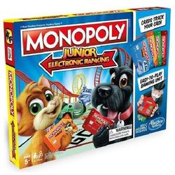 Hasbro Joc de societate Monopoly Junior Banca Electronică