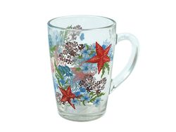 Чашка стеклянная 300ml GI Verso Design "Средиземноморье"