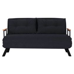 cumpără Canapea Trendy Sando Negru (2 locuri) în Chișinău 
