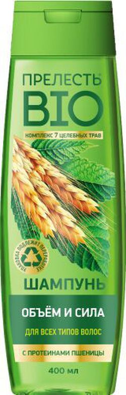 Șampon de păr Prelesti Bio Proteine de grâu 400 ml