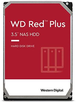 3.5" HDD  6.0TB -SATA-128MB Western Digital "Red Plus (WD60EFZX)", NAS, CMR