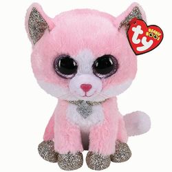 купить Мягкая игрушка TY TY36366 FIONA pink cat 15 cm в Кишинёве 