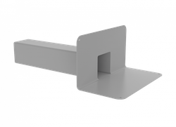 Парапетная воронка VC-PVC 100x100x450 (Эконом)