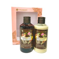 Set îngrijirea corpului - Argan & Trandafir Bio din Maroc
