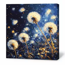 купить Картина по номерам Ideyka KHO3314 40x40cm Eco, Papadii zburatoare pe cerul de seara в Кишинёве 