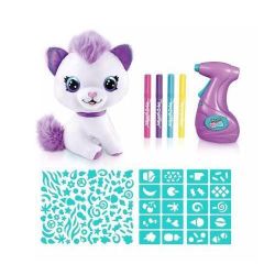 купить Набор для творчества Canal Toys 272CL Набор Airbrush Plush - Kitty в Кишинёве 