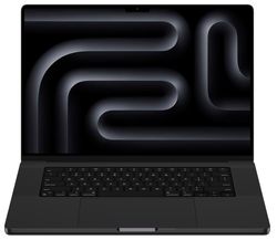 cumpără Laptop Apple MacBook Pro 16.0" M3 Pro CPU 12C/18C GPU 36/512GB Space Black MRW23 în Chișinău 
