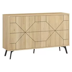 cumpără Casetieră Trendy Duna, Stejar 123x62x35cm în Chișinău 