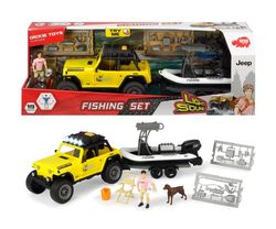 Dickie Внедорожник игровой набор рыбалка, 41 см