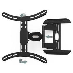 cumpără Suport TV de perete Hama 118630 Fullmotion TV Wall Bracket, 3 stars, 165 cm (65), black în Chișinău 