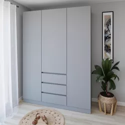cumpără Dulap Smartex (15909) N16 160cm Grafit în Chișinău 