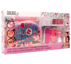 купить Набор для творчества Create it! 84510 Set Cadou pentru machiaj, cu gentuta в Кишинёве 