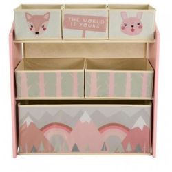 cumpără Cutie depozitare U-Grow UGMDU06-PKF Dulap de depozitare pentru jucării Pink Forest în Chișinău 