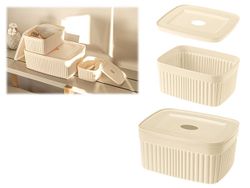 Cos cu capac Econova Velvet 0.9l, 15Х11.5Х7cm, fildes