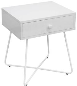 купить Тумбочка Deco Lola CT-2104 White + White Legs в Кишинёве 