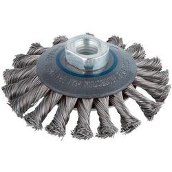 купить Набор головок, бит, насадок Wolfcraft Конусная щётка из стальной проволоки с витой проволокой 2153000 в Кишинёве 