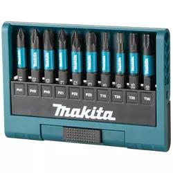 cumpără Set de tubulare, bite, duze Makita E-12011 Set 10 biti impact black în Chișinău 