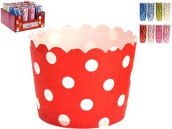 Формы для кексов бумажные Party 25шт, D6сm, H4cm