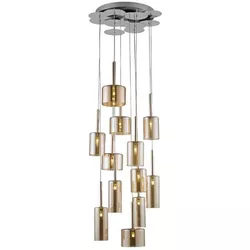 купить Освещение для помещений Ozcan Люстра 4721-12A (медовый) в Кишинёве 