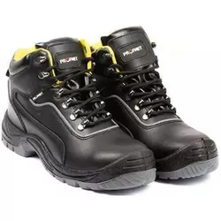 cumpără Încălțăminte de lucru Profmet 345546 Bocanci din piele, grad protecție S1P, virf din otel, negri, m.46 în Chișinău 