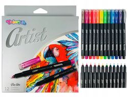 Цветные  лайнеры Colorino 12 цвт.