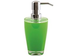 Диспенсер для жидкого мыла MSV Tahiti зелeный, пластик