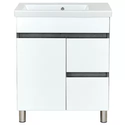 купить Шкаф под умывальник Bayro Urbano Pro под умыв. Isik 700 бетон чикаго тёмный в Кишинёве 