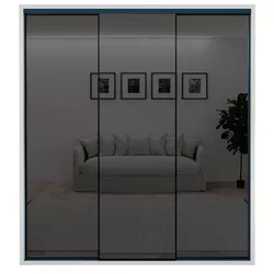 купить Шкаф Bayro Parma Graphite 2000x2250x600 белый, купе в Кишинёве 