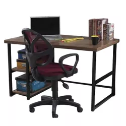 купить Офисный стол Hopeland MS-04 Stil Loft (120x60x74cm), Stejar в Кишинёве 