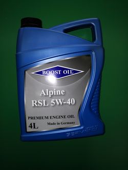 Моторное масло Boost Oil RSL 5W-40 - 5 л
