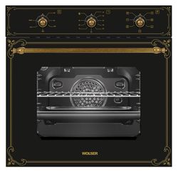 Электрический духовой шкаф Wolser WL-F 66 Rustic Black