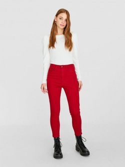 Брюки Stradivarius Красный 1120/812/100