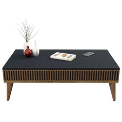 cumpără Măsuţă cafea Trendy Milano, Nuc, Antracit în Chișinău 