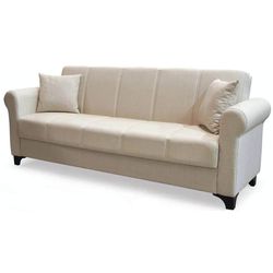 купить Диван Trendy Ares, extensibila cu lada de depozitare, 215x80x80cm, Bej в Кишинёве 