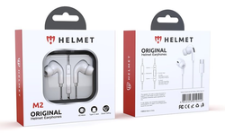 Helmet Earphones M2 Series Type-C, White